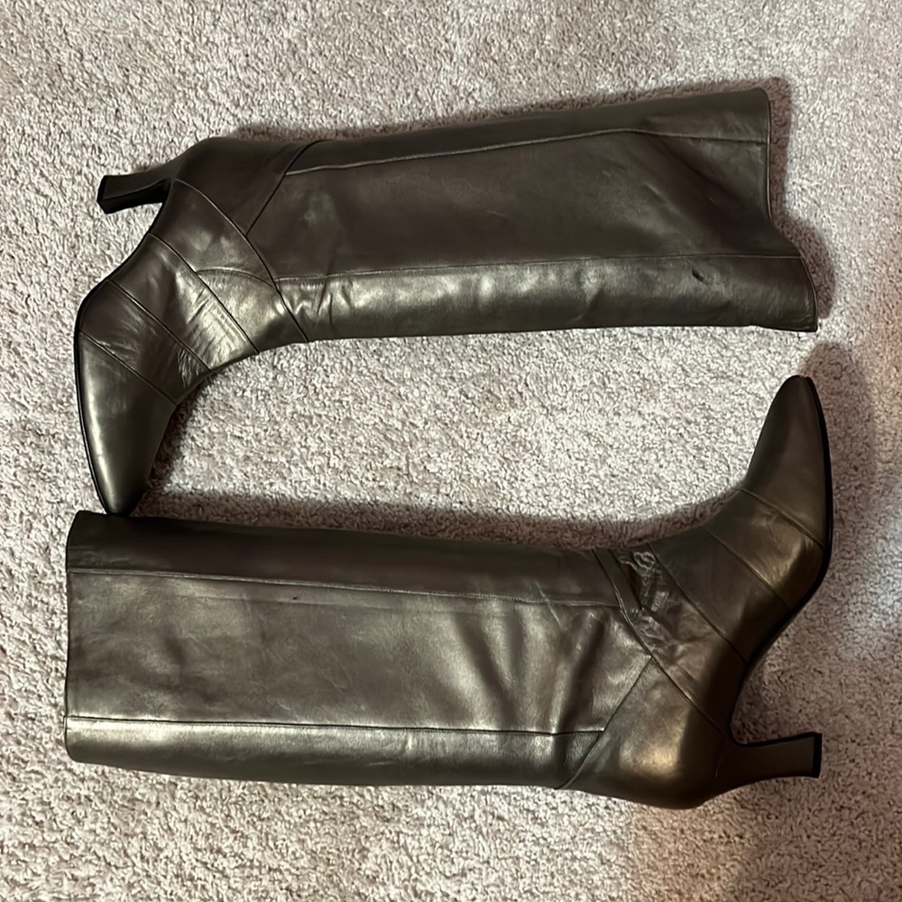 Bronze J Renee knee high boots